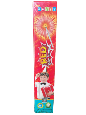 10CM RED SPARKLERS