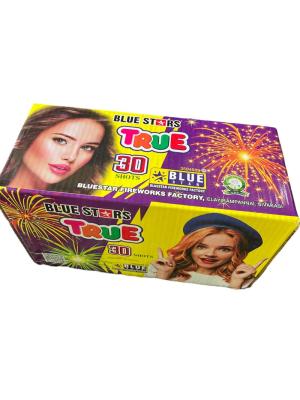 30 Shots Full  Crackling - Blue Star