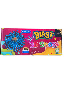 30 SHOT MULTICOLOUR WITH CRACKLING