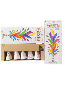 FIEST POTS - RED & GREEN